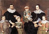 Cornelis De Vos The Family of the Artist painting